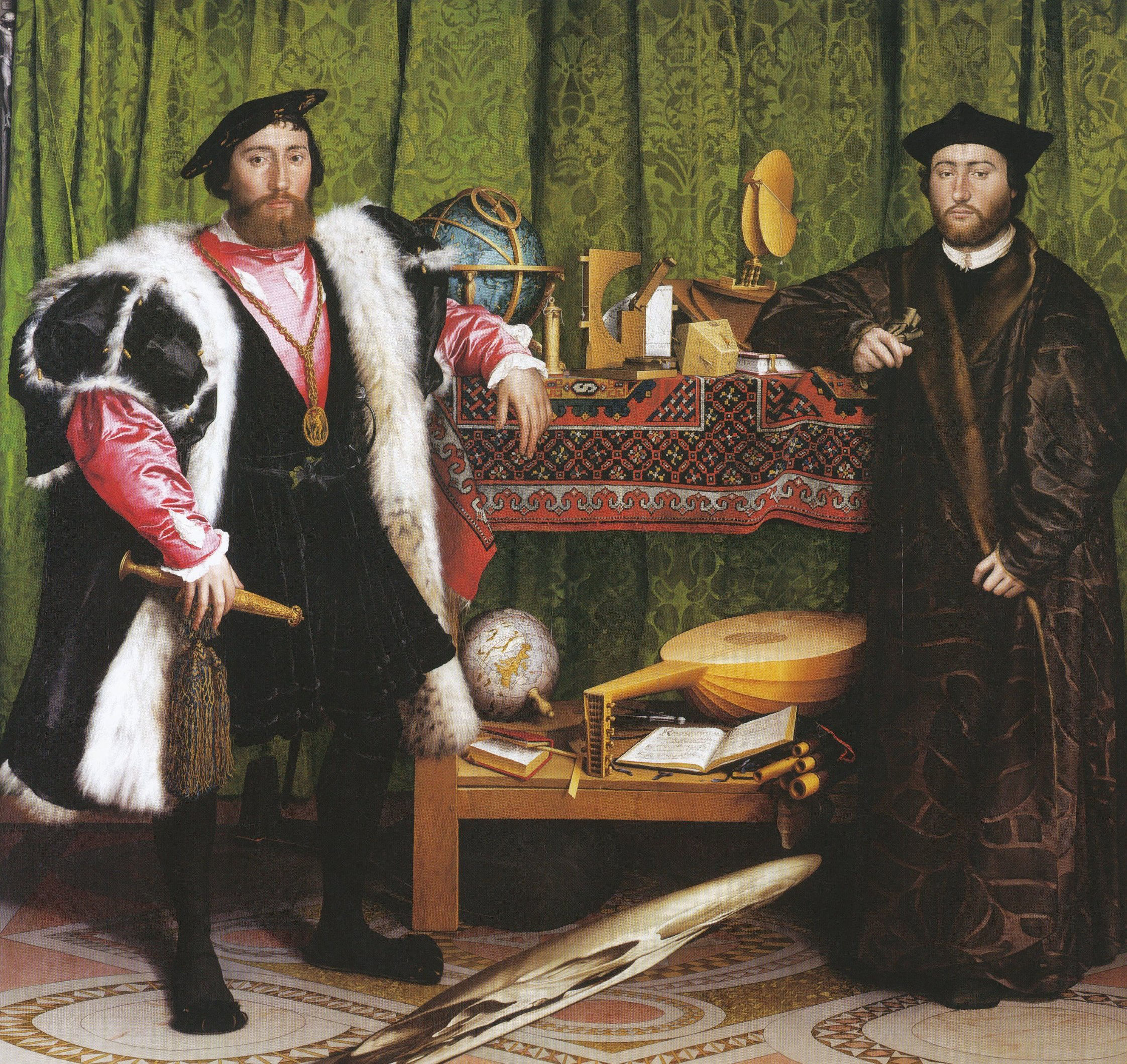 Hans Holbein, Os Embaixadores, 1533